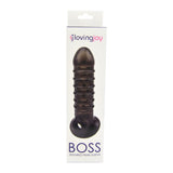 Loving Joy Boss Textured Penis Sleeve with Ball Loop