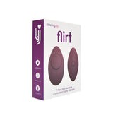 Loving Joy Flirt Ferngesteuerter, tragbarer Klitoris-Knicker-Vibrator mit 7 Funktionen