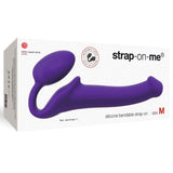 Strap-on-Me Semi-Realistic Bendable Strap-On Purple Medium