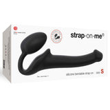 Strap-on-Me Semi-Realistic Bendable Strap-On Black Small