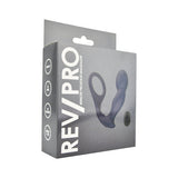 Masajeador de próstata de silicona con control remoto Rev-Pro