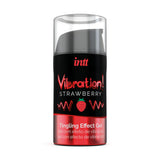 Intt Vibration Liquid Vibrator mit Erdbeergeschmack