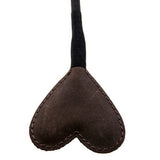 BOUND Nubuck Leather Heart-Shaped Crop