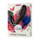 Alive Nero Silicone Coated Prostate Massager