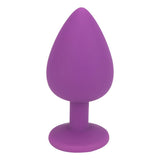 Plug Anal de Silicona Joya Loving Joy Púrpura -Grande