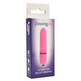 Loving Joy 10 Function Pink Bullet Vibrator
