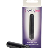 Loving Joy 10 Function Obsidian Bullet Vibrator