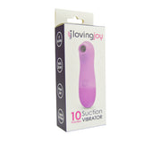 Loving Joy Klitoris-Saugvibrator mit 10 Funktionen, Pink