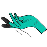 Electrastim Noir Explorer Silicone Finger Sleeves