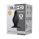 SilexD Dual Density Tapered Silikon Butt Plug Klein
