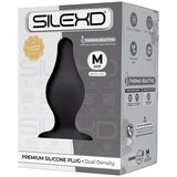 SilexD Dual Density Tapered Silicone Butt Plug Mediano