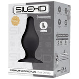 SilexD Dual Density Tapered Silikon Butt Plug Large